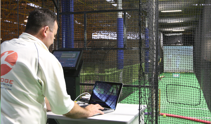 ProBatter Controls and Video Analysis area